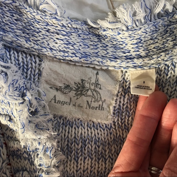 Anthropologie Angel of the North sweater jacket S - Picture 7 of 7